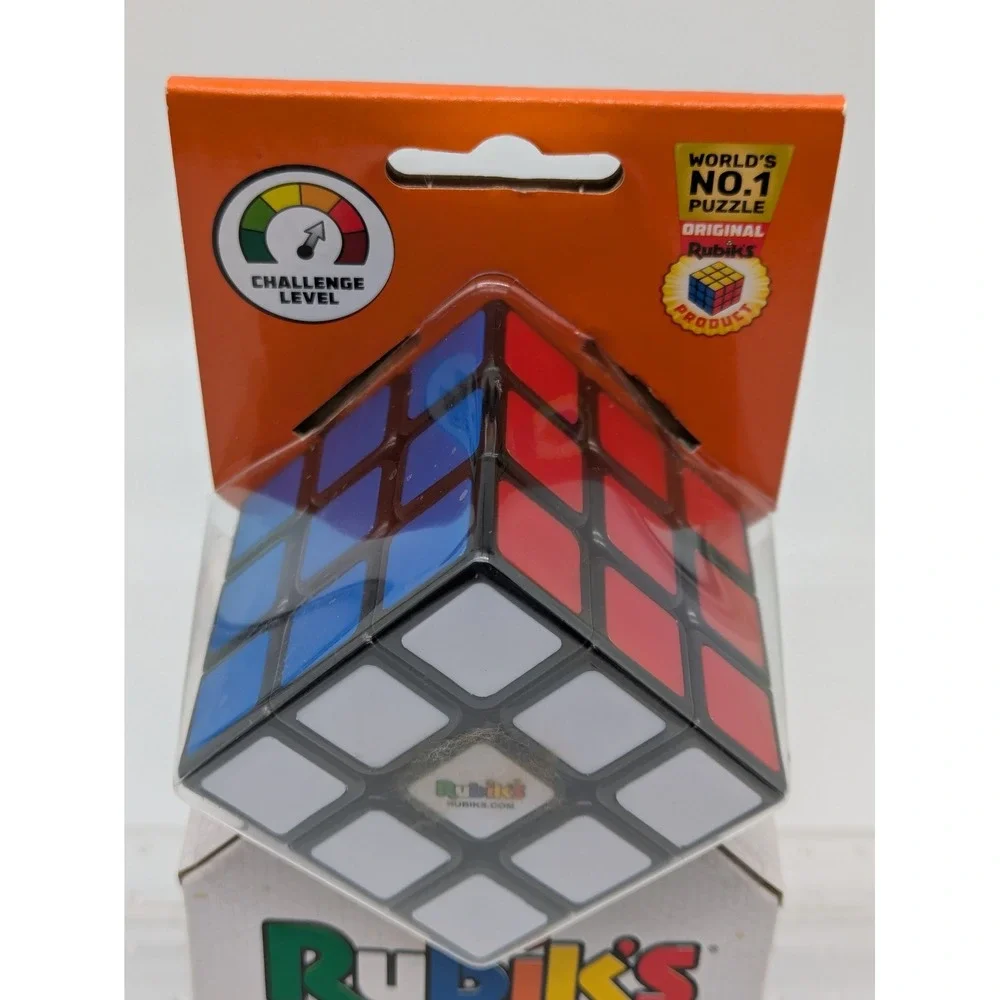 Rubik's Cube 3x3 Original Puzzle Game Spin Master New Sealed Ages 8+ Toy